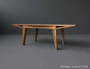 MARU - Solid wood coffee table _ HOOKL und STOOL