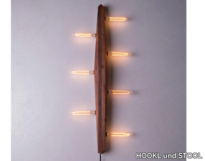 PRAYER - LED solid wood wall lamp _ HOOKL und STOOL