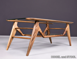 LIPA - Low wood and glass coffee table with storage space _ HOOKL und STOOL