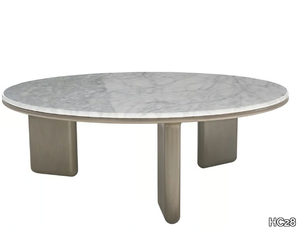 OASIS - Round marble coffee table _ HC28