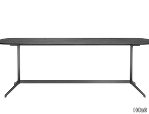 GRANTORINO - Rectangular metal coffee table _ HC28