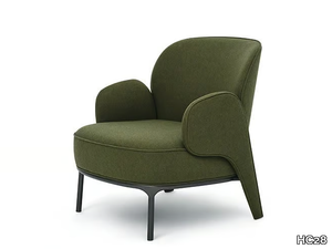MARGARET - Fabric armchair with armrests _ HC28