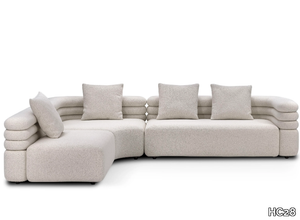 NUAGE - Sectional fabric sofa _ HC28