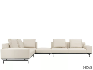 LAN - Sectional leather sofa _ HC28