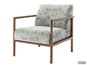 PALM BEACH - Fabric armchair with armrests _ HC28