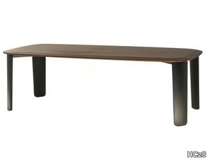 FLU - Rectangular wooden dining table _ HC28