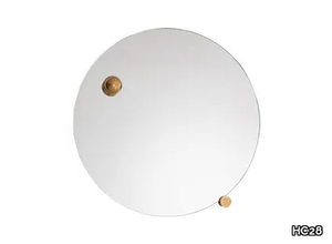 FLYING MIRROR - Round wall-mounted mirror _ HC28