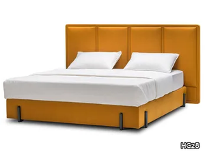 JOM - Upholstered double bed with high headboard _ HC28