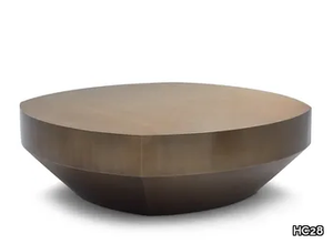 SKY - Low round stainless steel coffee table _ HC28