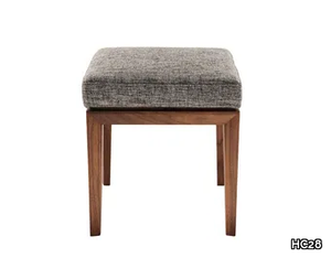 TEATRO - Low upholstered fabric stool _ HC28