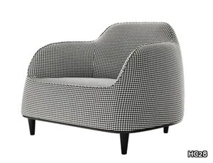 BEAR - Fabric armchair with armrests _ HC28