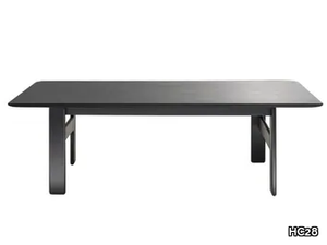 FUGUE - Rectangular wooden dining table _ HC28