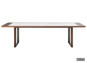 PLEGAT - Rectangular stone dining table _ HC28