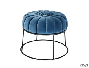 PULO - Low upholstered fabric stool _ HC28