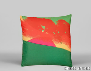 ANDY WARHOL - AW04 - Motif pop art square fabric cushion _ HENZEL STUDIO