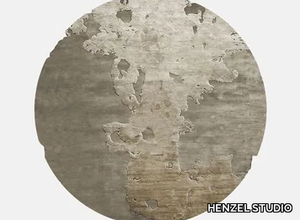 NOBU (SUNSTONE EDIT) ROUND - Handmade silk rug _ HENZEL STUDIO