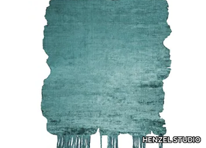 BJORKLOVEN TEAL HAZE - Handmade rug _ HENZEL STUDIO