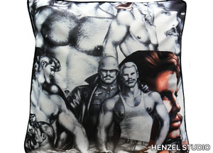 UNTITLED - ART42 - Square cushion with removable cover _ HENZEL STUDIO