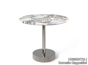 MILLER - Round marble high side table _ HESSENTIA | Cornelio Cappellini