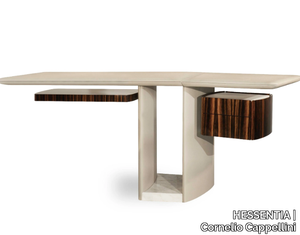 ECLIPSE - Writing desk with drawers _ HESSENTIA | Cornelio Cappellini