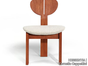 JILL - Wooden chair with integrated cushion _ HESSENTIA | Cornelio Cappellini