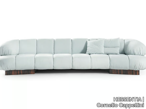 KIRO - 4 seater curved leather sofa _ HESSENTIA | Cornelio Cappellini