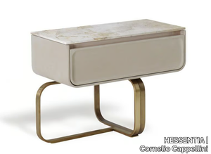 NOVA - Rectangular marble bedside table _ HESSENTIA | Cornelio Cappellini