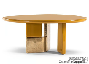 OVOO - Round wooden and metal table _ HESSENTIA | Cornelio Cappellini