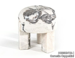 OZZY - Marble stool _ HESSENTIA | Cornelio Cappellini