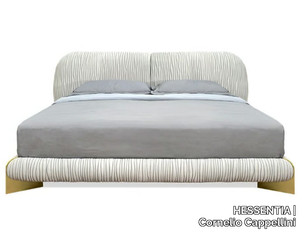 LEAF - Fabric double bed with upholstered headboard _ HESSENTIA | Cornelio Cappellini