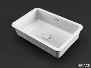 CB452 - Rectangular undermount HIMACS washbasin _ HIMACS