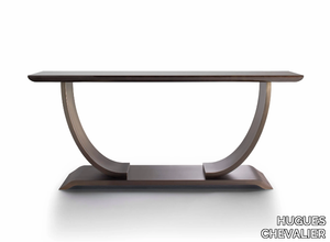 HAUSSMANN - Rectangular metal console table _ HUGUES CHEVALIER