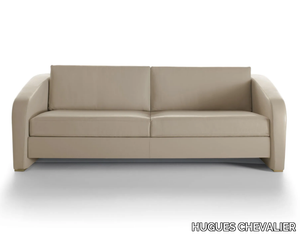 JEREMY - Leather sofa _ HUGUES CHEVALIER