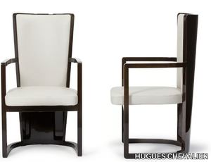 LE WIEBE - Easy chair with armrests _ HUGUES CHEVALIER