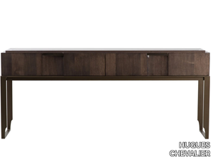 PARIS - Wooden console table with drawers _ HUGUES CHEVALIER