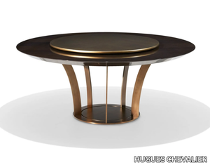 PARIS - Round wooden dining table _ HUGUES CHEVALIER