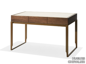 PARIS - Rectangular wooden writing desk _ HUGUES CHEVALIER