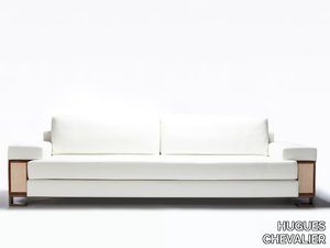 STANISLAS - Leather sofa _ HUGUES CHEVALIER