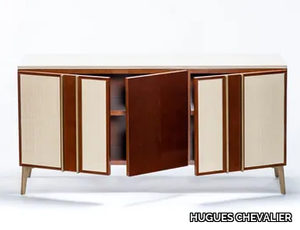 JACOB - Wooden sideboard with doors _ HUGUES CHEVALIER