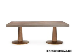 RIVIERA - Rectangular wooden table _ HUGUES CHEVALIER