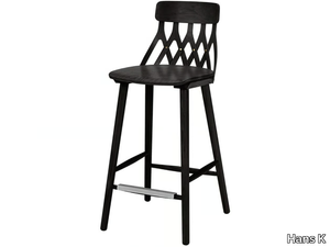 Y5 680S - High ash stool with footrest _ Hans K