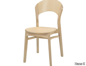 RAINBOW 665BL - Ash chair with integrated cushion _ Hans K