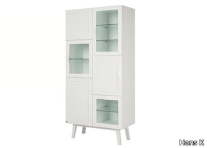 RAINBOW 665WH - Birch highboard with doors _ Hans K