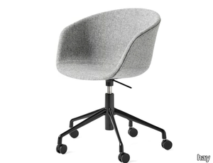 ABOUT A CHAIR AAC 53 - Swivel upholstered height-adjustable chair _ Hay