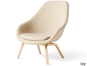 ABOUT A LOUNGE CHAIR AAL93 - Armchair with armrests _ Hay