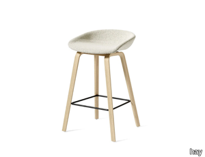 ABOUT A STOOL AAS33 - Upholstered stool _ Hay