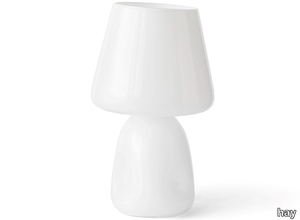 APOLLO - LED blown glass table lamp _ Hay