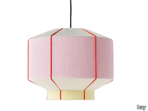 BONBON SHADE 380 - Lampshade in yarn in wool and nylon mix _ Hay