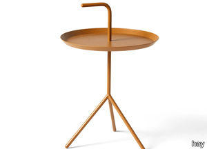 DLM - DON'T LEAVE ME - Round steel side table _ Hay