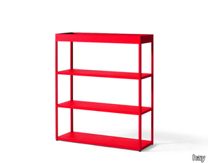 NEW ORDER COMB. 303 - Open aluminium bookcase _ Hay